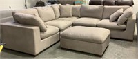 Thomasville 6 pc Fabric Sectional Sofa