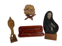 Wooden & Statuette Collectibles