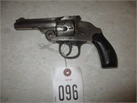 96-H&R HAMMERLESS DOUBLE ACTION PISTOL 38 CAL