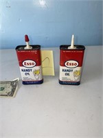 Esso handy oil cans