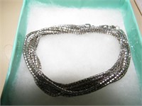 16 GRAM 8" STAMPED 925 ROPE NECKLACE