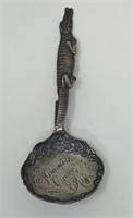 Antique sterling Mammoth Cave souvenir spoon
