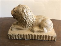 Antique Sewer Pipe End Of Day Lion