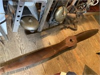 Early Wooden Airplane Propeller