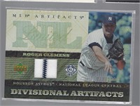 ROGER CLEMENS UD ARTIFACTS JERSEY CARD 73/150