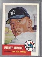 MICKEY MANTLE 1991 TOPPS ARCHIVES 1953 STYLE #82