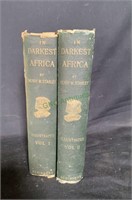 Antique books - In Darkest Africa two volume set