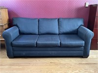Blue Upholstered Sofa