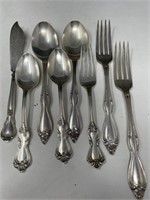 Sterling Silver Spoons, Forks, Butter Knife