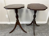 Two Candle Stand Side Tilt Tables