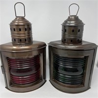 Copper Nautical Oil Lanterns