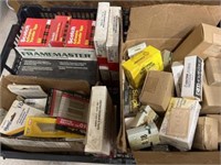 Box of Picture Framing Supplies