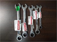 5pc.Craftsman dual ratcheting wrench set metric