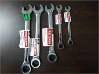 5pc.Craftsman dual ratcheting wrench set SAE