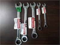 5pc.Craftsman dual ratcheting nwrench set SAE