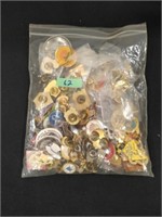 Collector state pins Enamel buttons