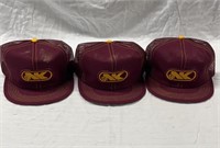 3 Northrup King hats