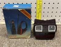 Stewart AM/FM Mini Headphone Radio & view master