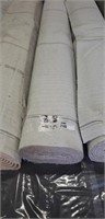 1 LOT ROLL 12X20 SILVER NYLON CARPET