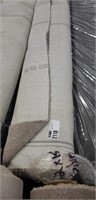 1 LOT ROLL 12X15 SILVER NYLON CARPET