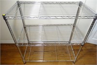 CHROME UTILITY RACK