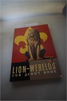 Lion-Webelos Cub Scout Book  1954