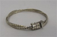 Sterling Double Chain Bracelet