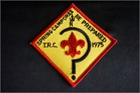 1975 BSA Spring Camporee  Be Prepared Badge