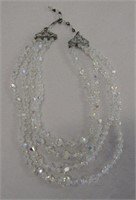 Crystal 4 Strand Necklace