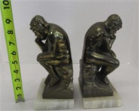 'Thinking Man' Bookends (Heavy)