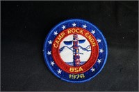 1976 BSA Camp Rock ENON Patch