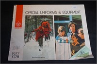 BSA 1977 1978 Uniform Catalog
