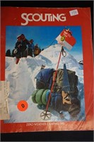 1977 BSA  Scouting Weather Camping Tips Magazine