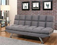New Abbyson Clarence Linen Convertible Sofa Bed