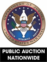 U.S. Marshals (nationwide) online auction ending 9/6/2022