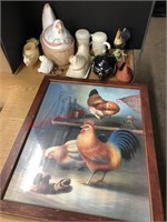 Vintage hen collection