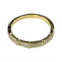 Genuine .10ct Diamond Stackable Ring