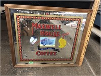 Vintage Maxwell House Coffee mirror