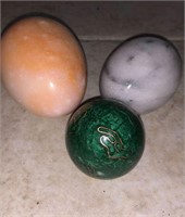 Chinese Ball and Two Stone Egss