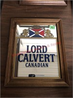 Lord Calvert Canadian whiskey mirror
