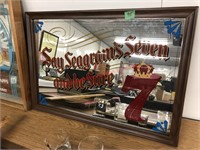 Seagram's Seven mirror