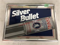 Coors Light silver bullet mirror