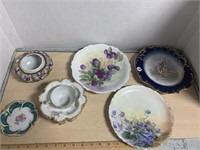Hand-painted China Lot - Includes plates,