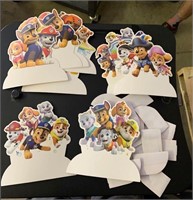 paw patrol paper stand up for kids