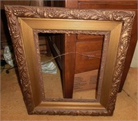 Lg. gold Victorian portrait frame in great