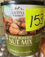 honey roasted nut mix 30oz