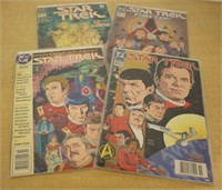 SELECTION OF STAR TREK COMICS BY DC COMICS