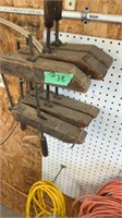 Older wood,  woodworking clamps