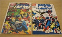 PAIR OF MARVEL HOLIDAY SPECIAL COMICS