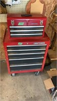 Craftsman 2 piece tool chest w/ assortment of
